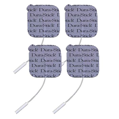 12 Electrodes Foam Pads Pack of 12 Dura-Stick Plus TM82480 2 x 2 Electrodes Twо Расk 