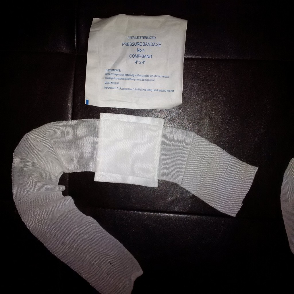 Compress Bandages with Ties 4" x 4" MedWest Medical Supplies