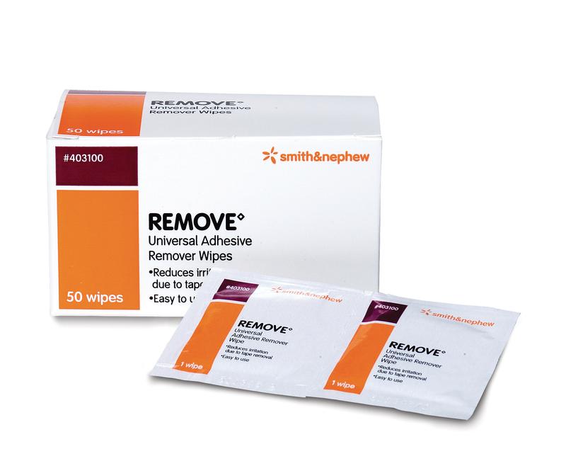 S & N Remove Adhesive Remover Pad Wipes, Latex Free, 50/bx - MedWest  Medical Supplies